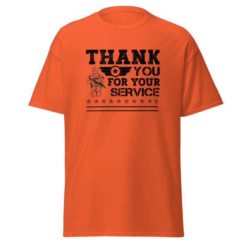 Thank You For Your Service Men's classic tee