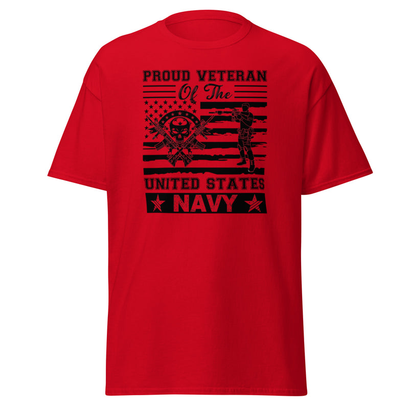 Proud Veteran Of The United States Navy Men's classic tee