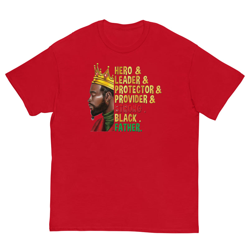 Strong Black Father Men's classic tee