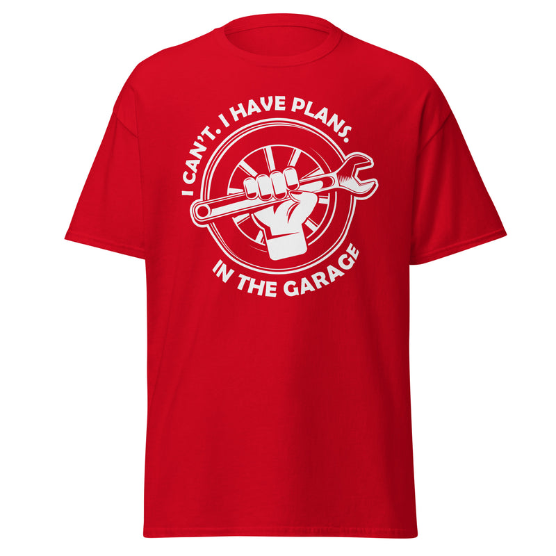 I Can't I Have Plans Men's classic tee