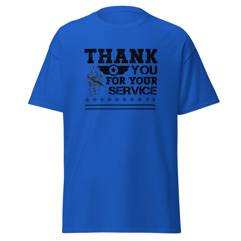 Thank You For Your Service Men's classic tee