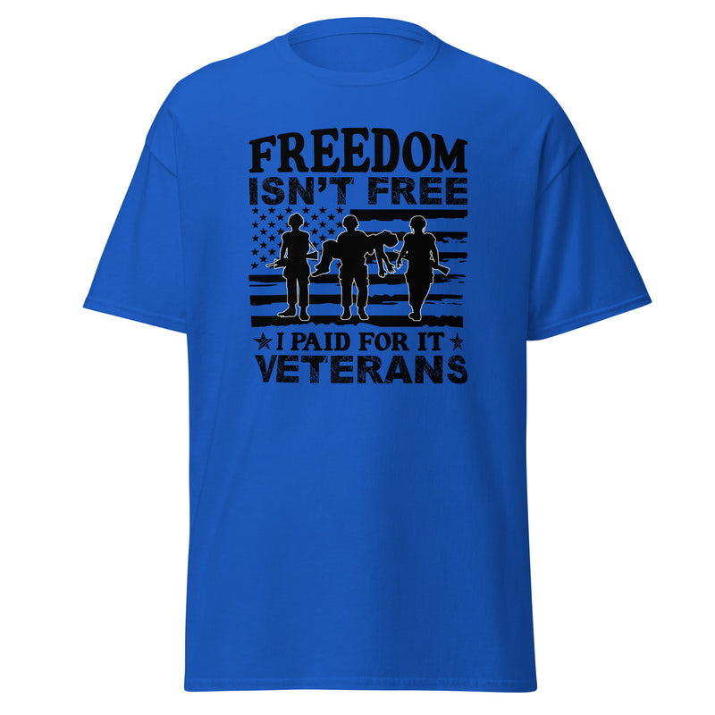 Freedom Isn't Free Men's classic tee