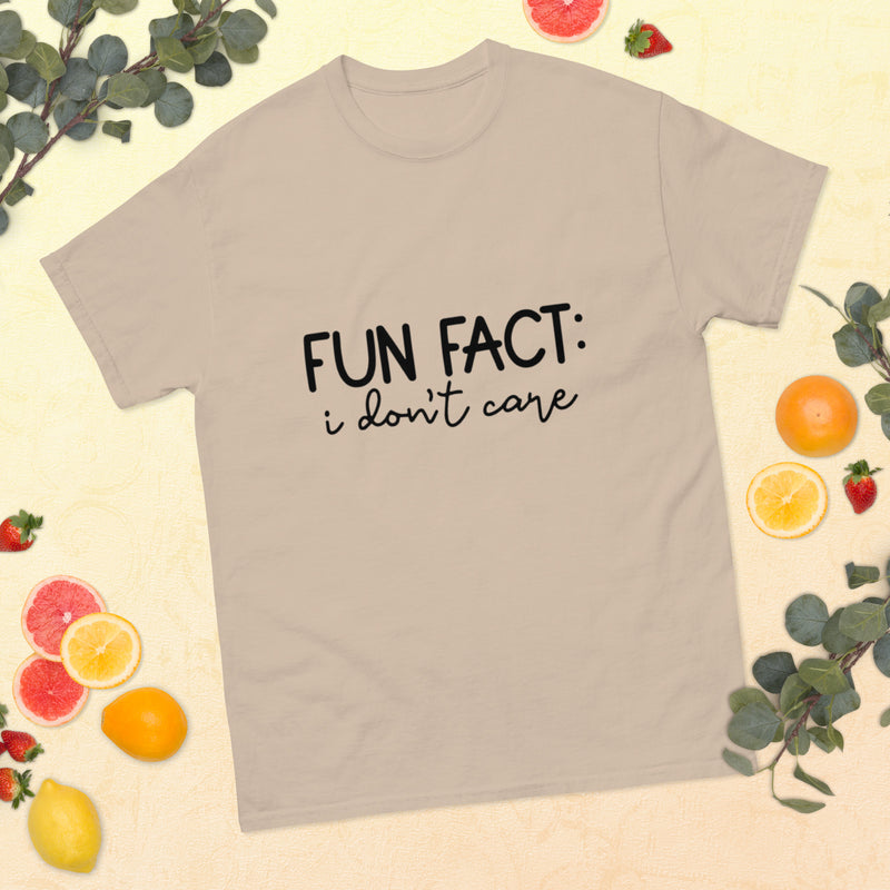 Fun Fact: I Don't Care T-Shirt