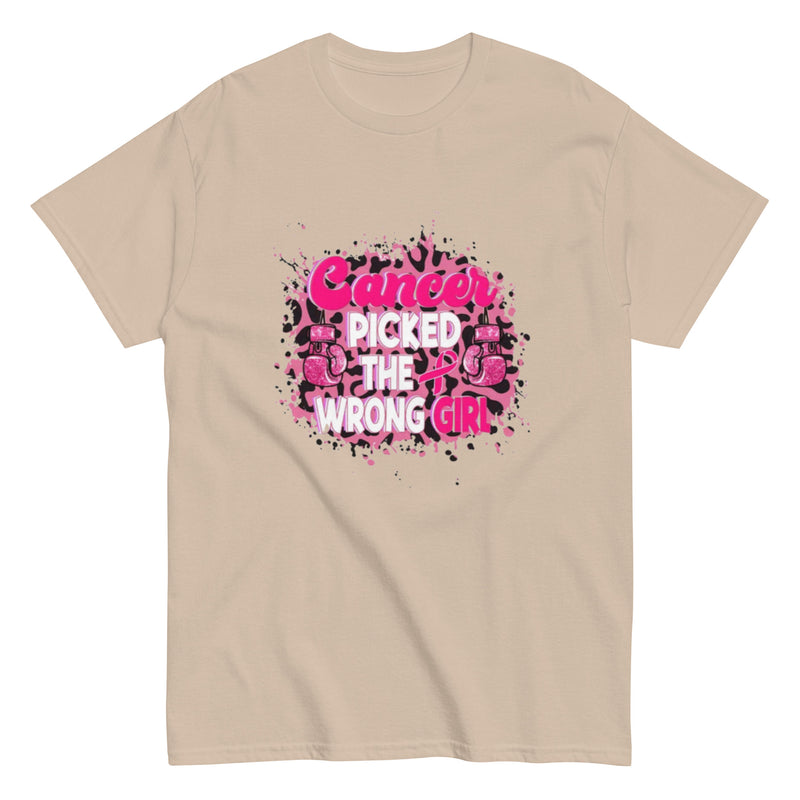 Cancer Picked The Wrong Girl T Shirt