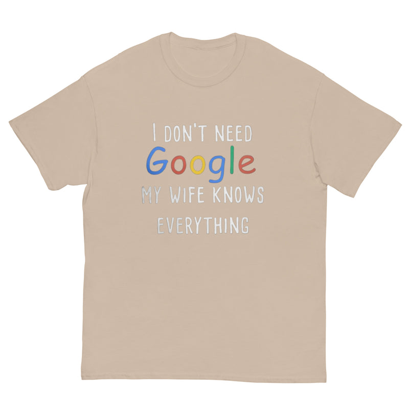 I Don't Need Google T Shirt