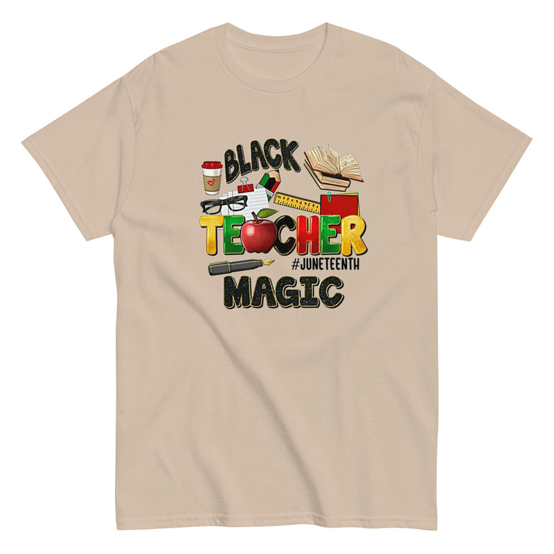 Black Teacher Magic Men's Classic Tee