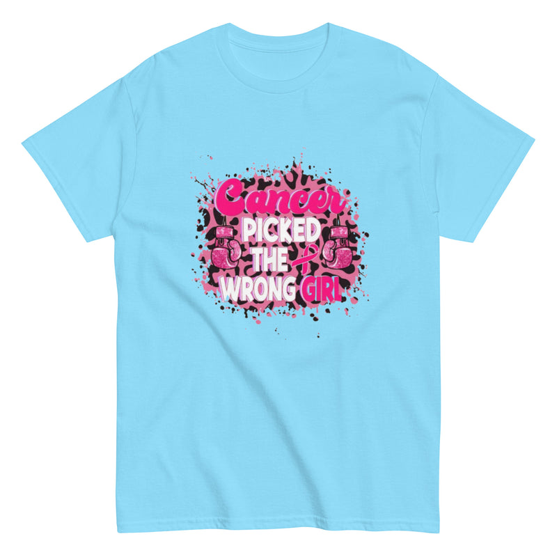 Cancer Picked The Wrong Girl T Shirt