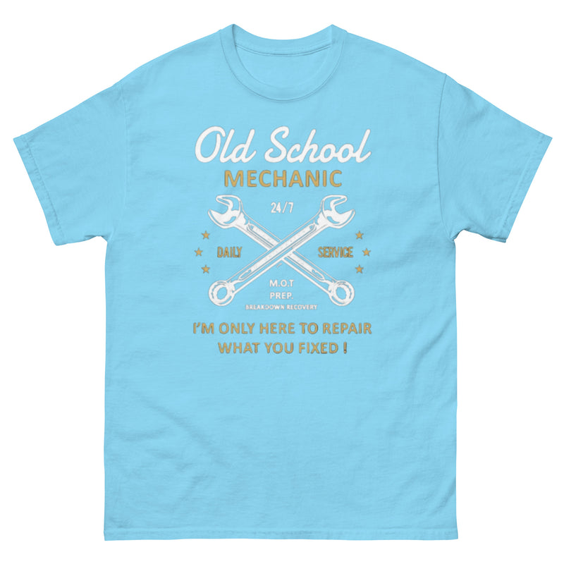 Old School Mechanic T Shirt
