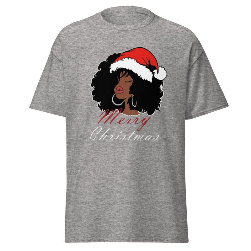 Black Girl Merry Christmas T Shirt