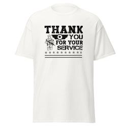 Thank You For Your Service Men's classic tee