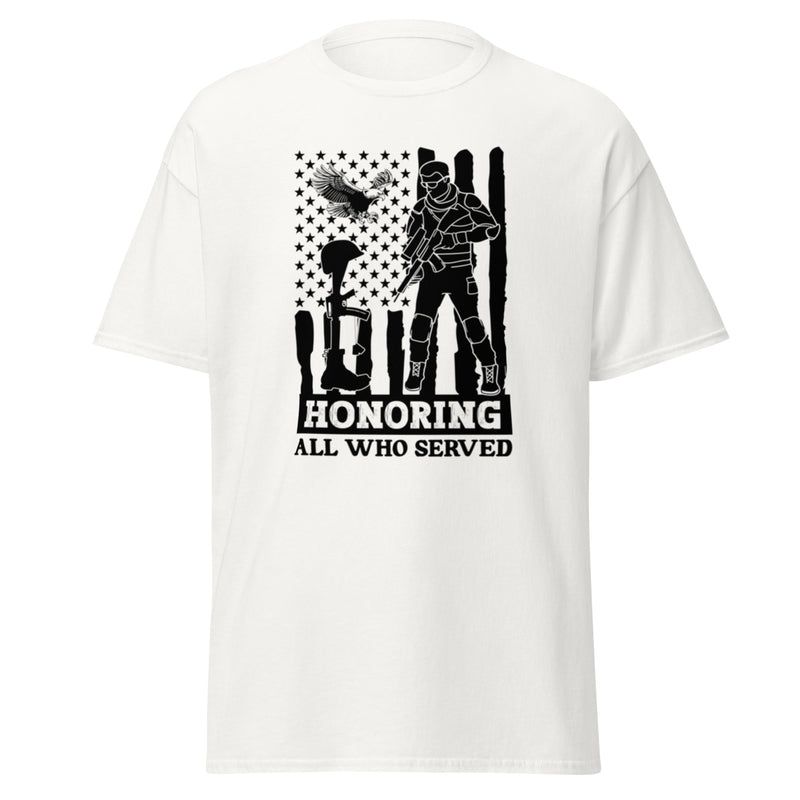 Honoring All Who Served Men's classic tee