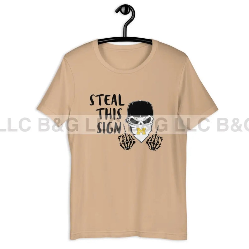 Michigan Steal This Sign Unisex t-shirt