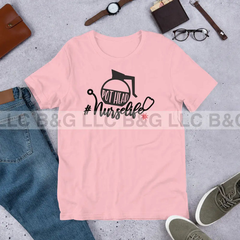 Nurselife Pothead Unisex t-shirt