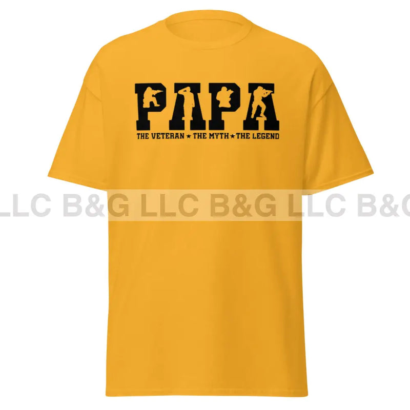 Papa The Veteran Men's classic tee