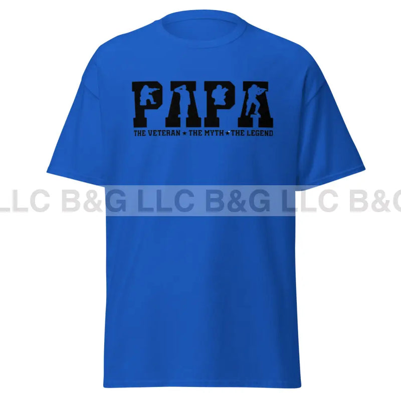 Papa The Veteran Men's classic tee