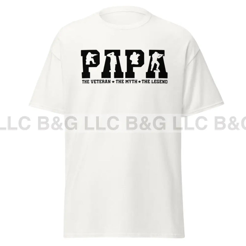 Papa The Veteran Men's classic tee