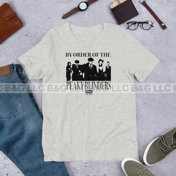 Peaky Blinders Unisex T-Shirt Athletic Heather / Xs