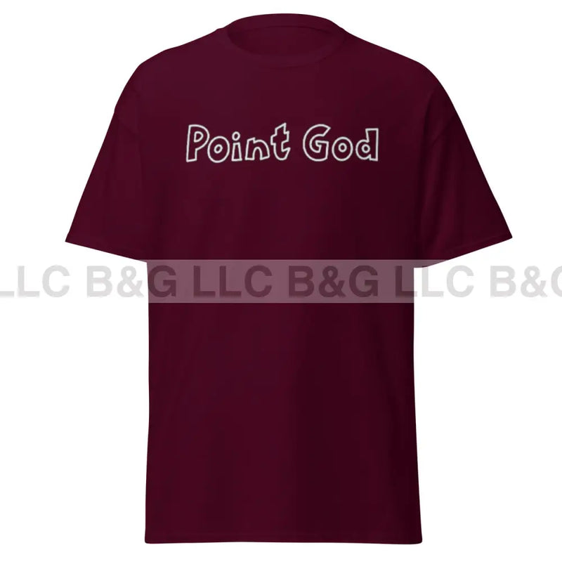 Point God Men's classic tee