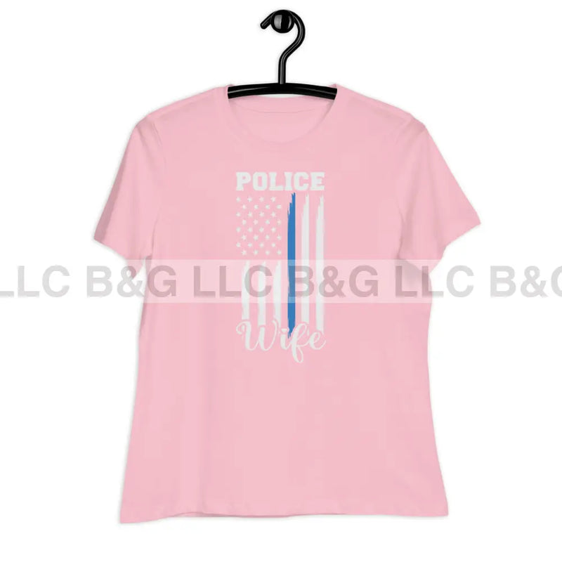 Police Wife Women's Relaxed T-Shirt