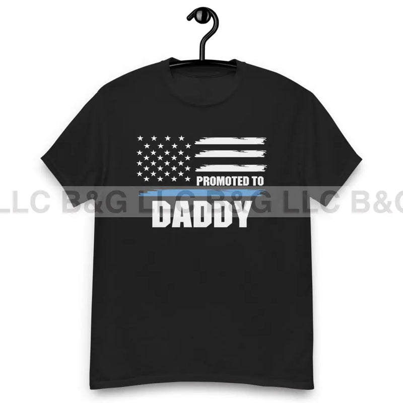 Promoted to Daddy Men's classic tee