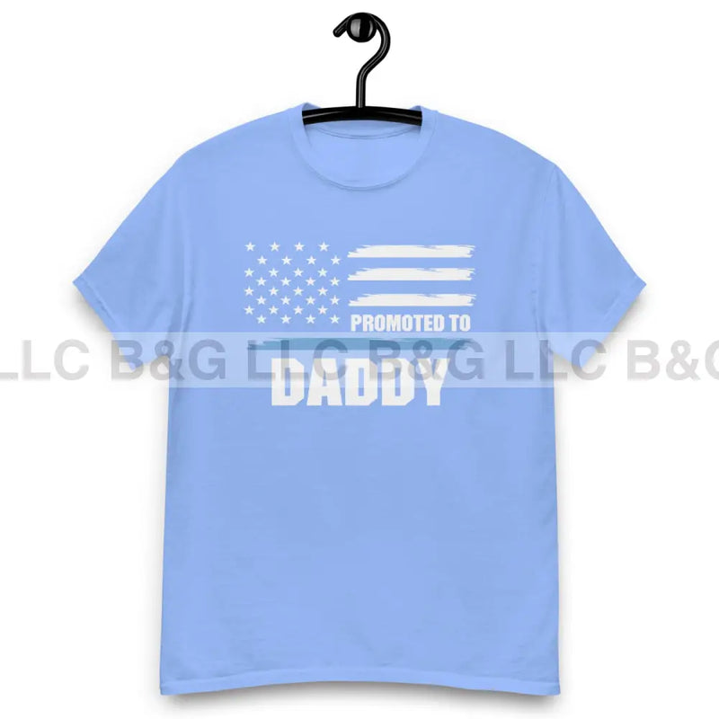 Promoted to Daddy Men's classic tee