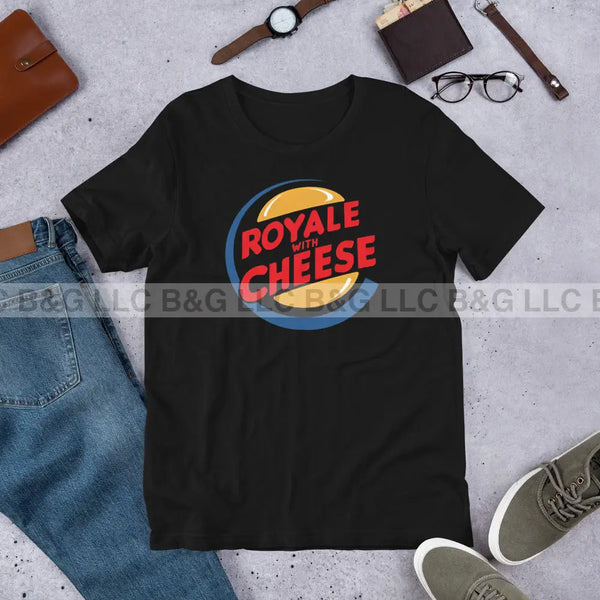 Royale With Cheese Unisex T-Shirt Black / Xs T-Shirt