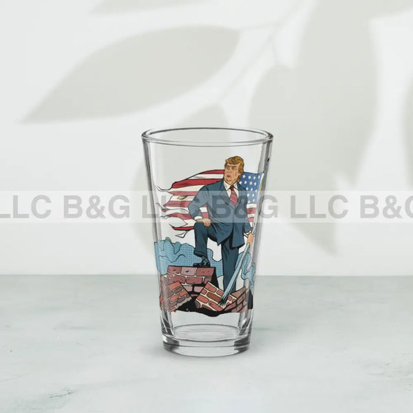 Save The Flag Shaker Pint Glass