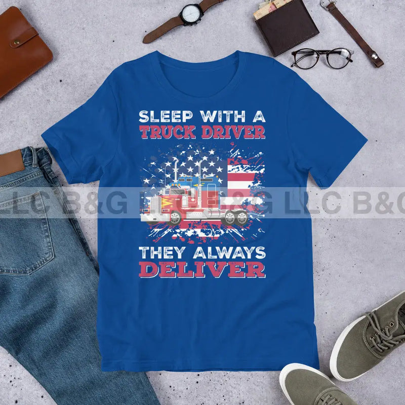 Sleep With A Truck Driver Unisex T-Shirt