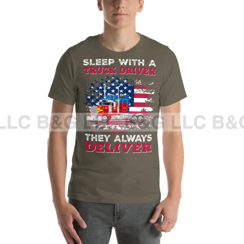 Sleep With a Truck Driver Unisex t-shirt