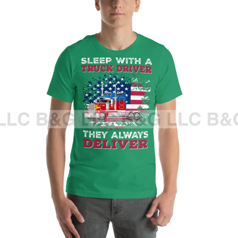 Sleep With a Truck Driver Unisex t-shirt