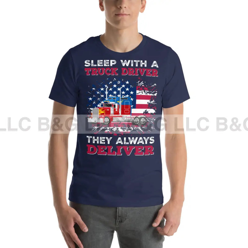 Sleep With a Truck Driver Unisex t-shirt