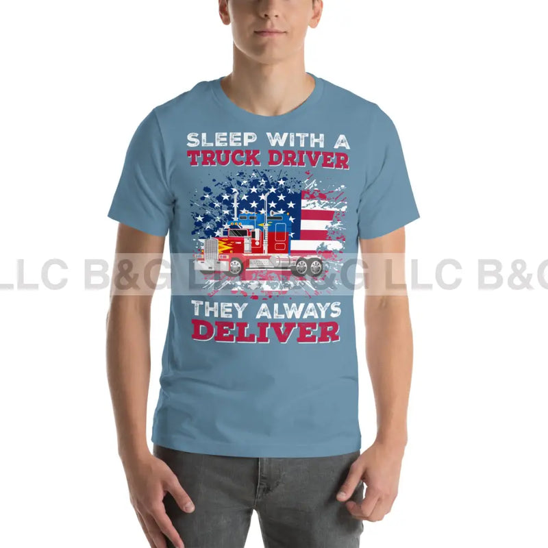 Sleep With a Truck Driver Unisex t-shirt