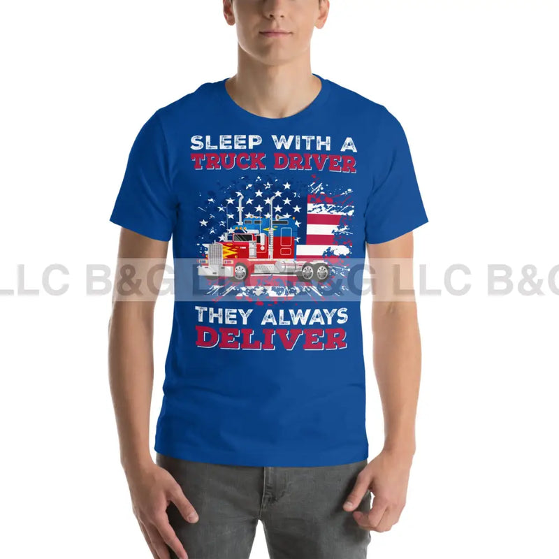 Sleep With a Truck Driver Unisex t-shirt