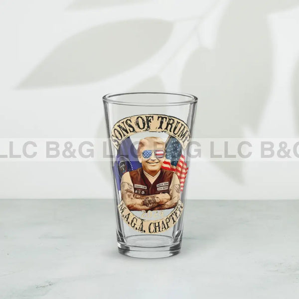 Sons Of Trump Shaker Pint Glass