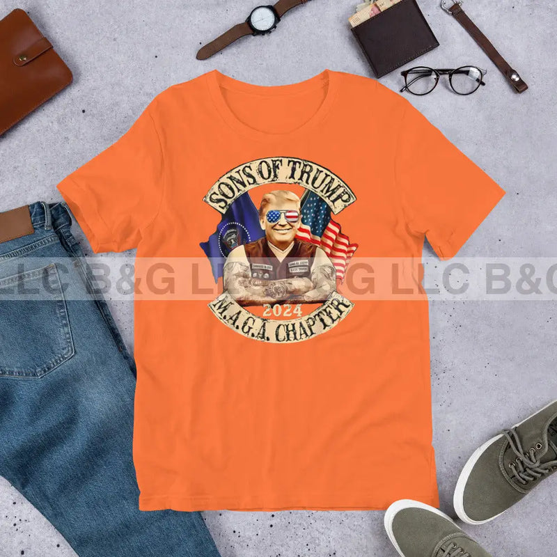 Sons Of Trump Unisex T-Shirt Orange / Xs