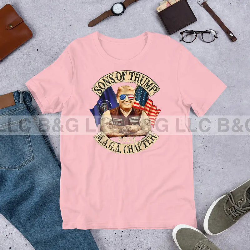 Sons Of Trump Unisex T-Shirt Pink / S