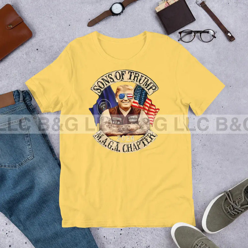 Sons Of Trump Unisex T-Shirt Yellow / S