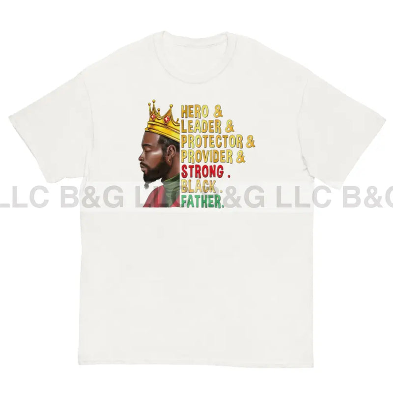 Strong Black Father Men's classic tee