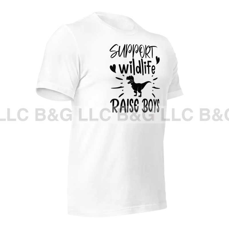 Support Wildlife Raise Boys Unisex T-Shirt