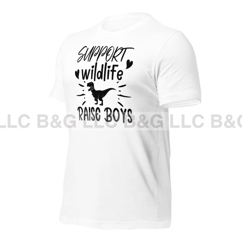 Support Wildlife Raise Boys Unisex T-Shirt