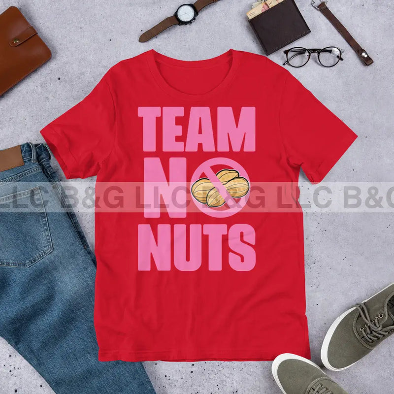 Team No Nuts Unisex t-shirt