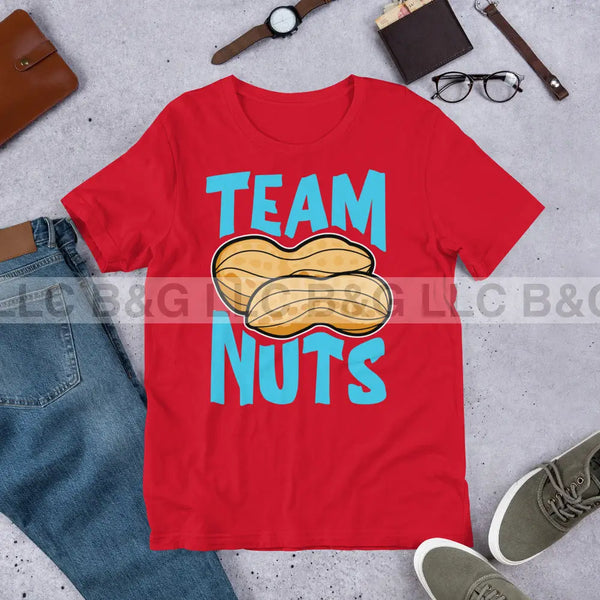 Team Nuts Unisex t-shirt