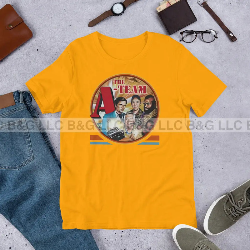 The A-Team Unisex T-Shirt Gold / S