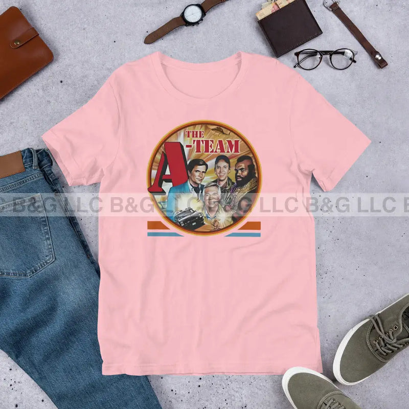 The A-Team Unisex T-Shirt Pink / S