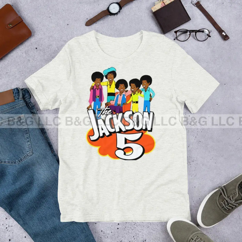 The Jackson 5 Unisex T-Shirt Ash / S T-Shirt