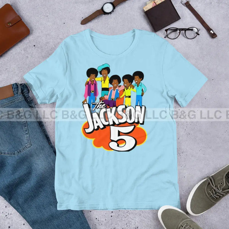 The Jackson 5 Unisex T-Shirt Ocean Blue / S T-Shirt