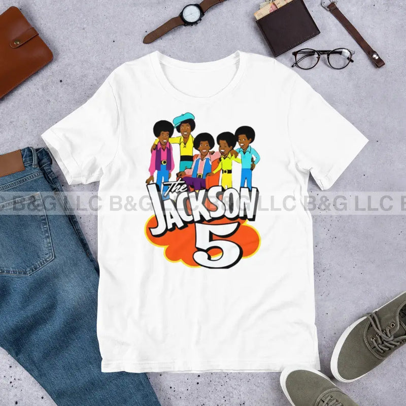 The Jackson 5 Unisex T-Shirt White / Xs T-Shirt