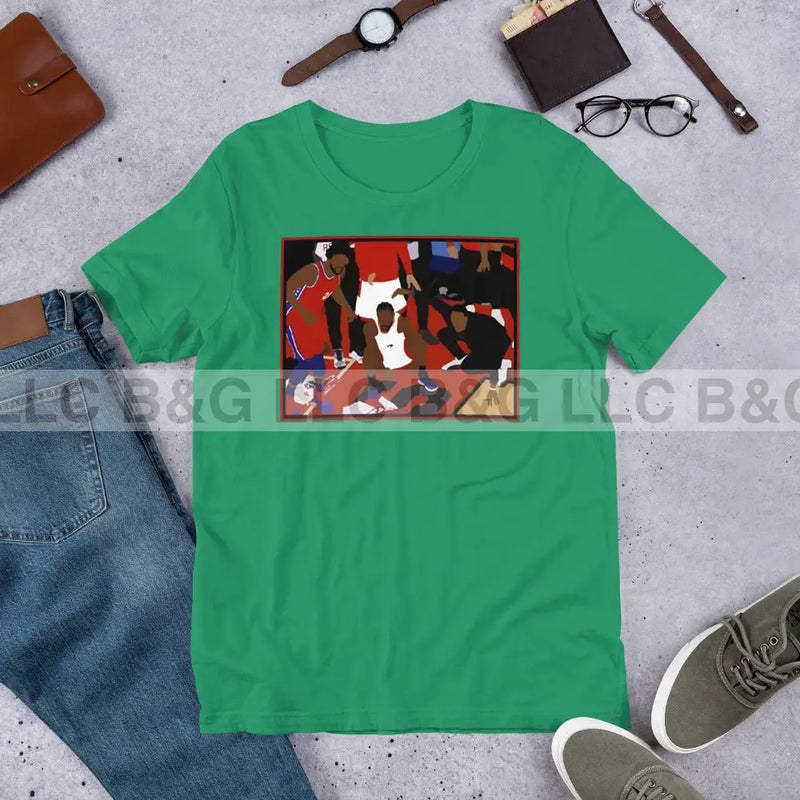 The Kawhi Shot Unisex T-Shirt Kelly / Xs