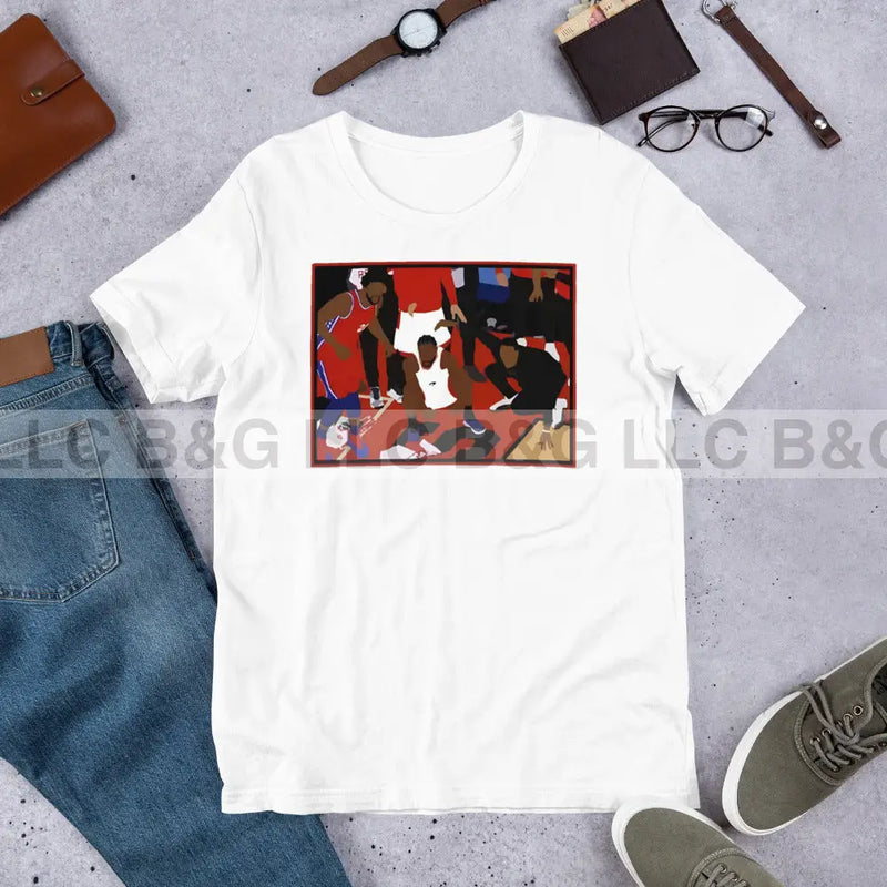 The Kawhi Shot Unisex T-Shirt White / Xs