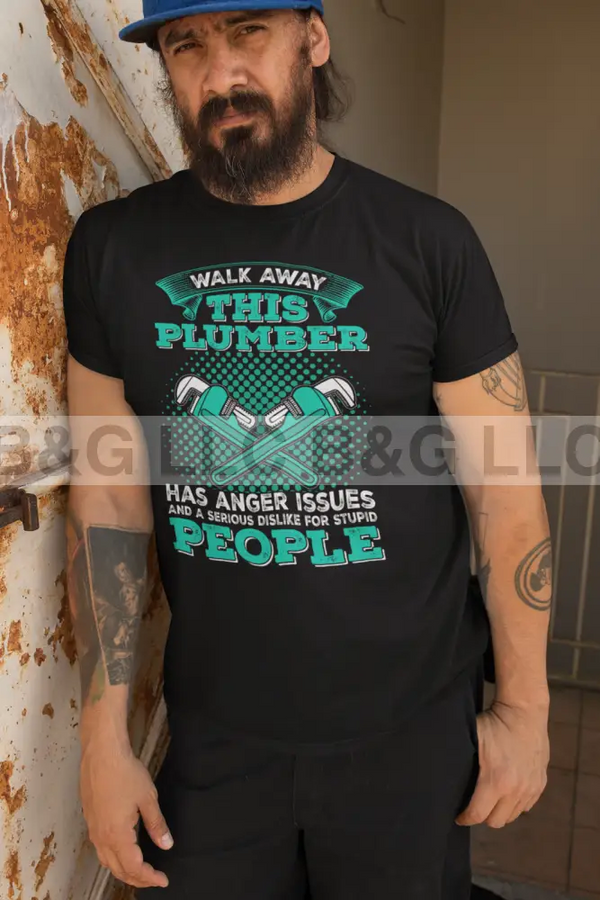 This Plumber Has Anger Issues Men's classic tee